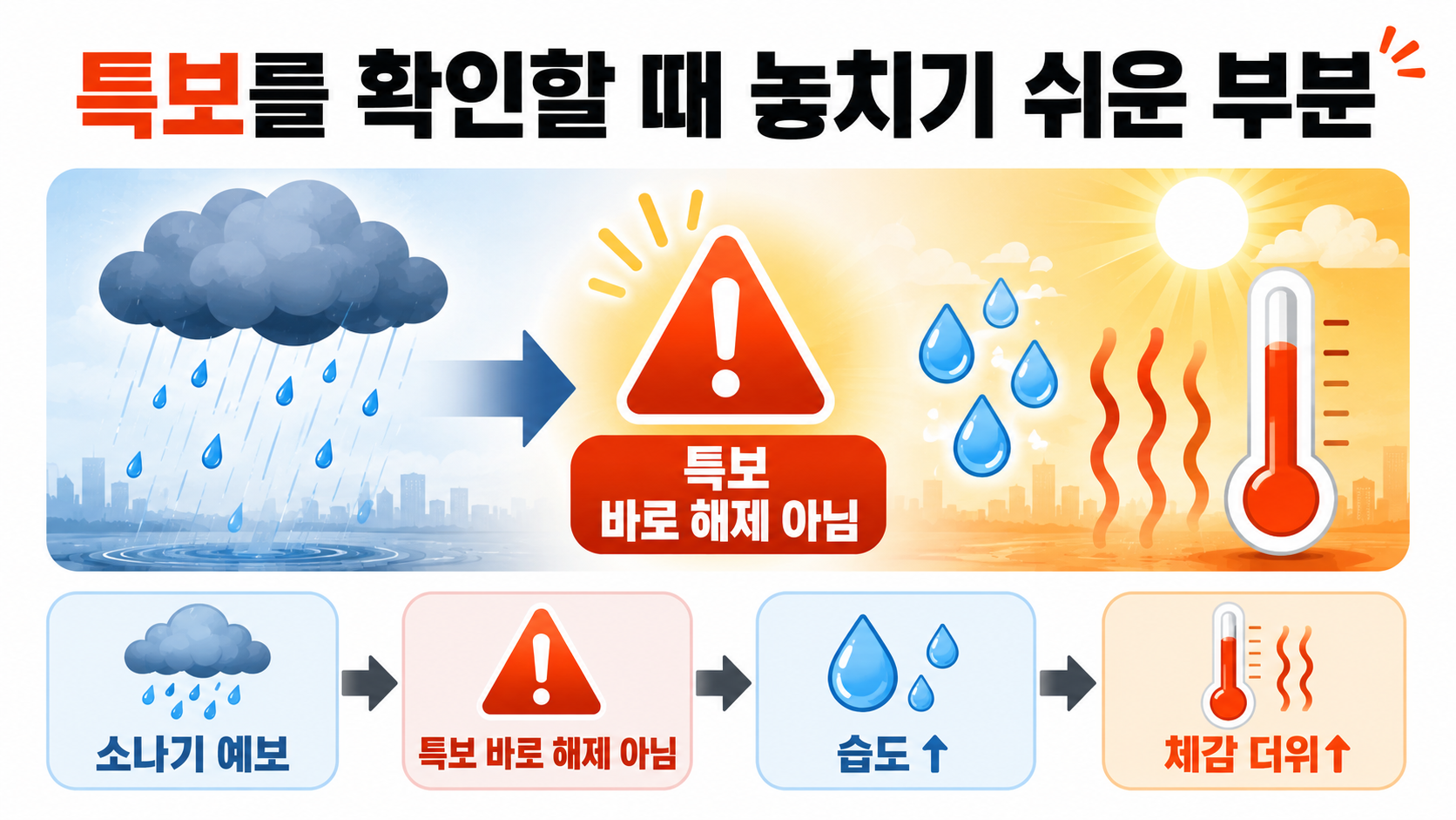 2026 폭염중대경보 지역 어디? 7월 27일 발효 현황과 행동요령 - 특보를 확인할 때 놓치기 쉬운 부분 핵심 내용을 정리한 정보형 이미지