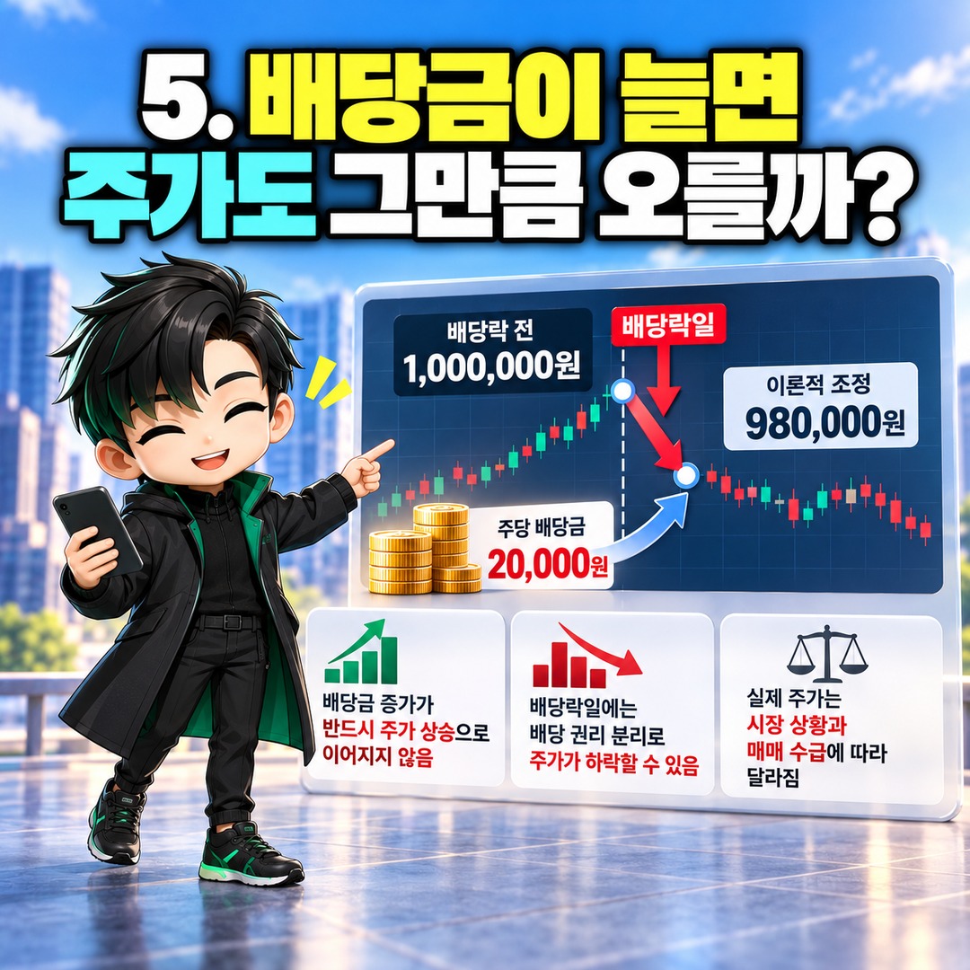 Informational thumbnail explaining the key details of SK Hynix's additional 10,000-won special dividend, who qualifies for the 20,000-won third-quarter dividend, and how to check t