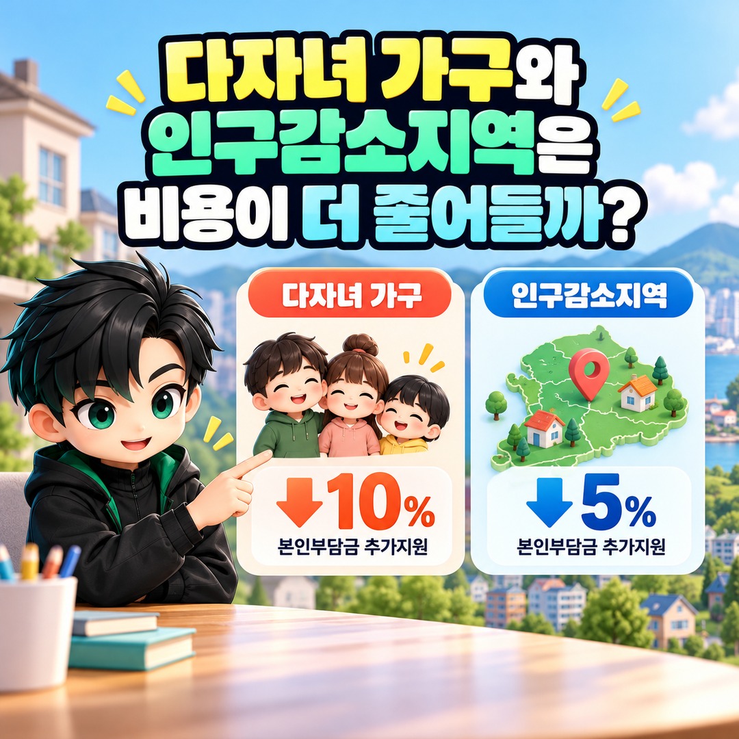 Informational thumbnail highlighting the key eligibility requirements and actual out-of-pocket costs for dual-income households receiving childcare service support up to 250% of me