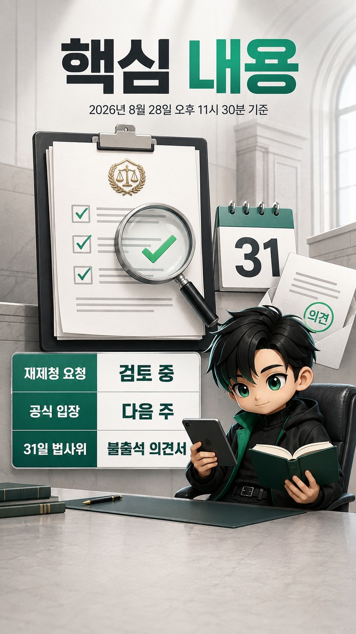 조희대, 손봉기 재제청 요청 검토 중…31일 법사위 출석엔 불출석 의견 - 핵심 내용 핵심 내용을 정리한 정보형 이미지