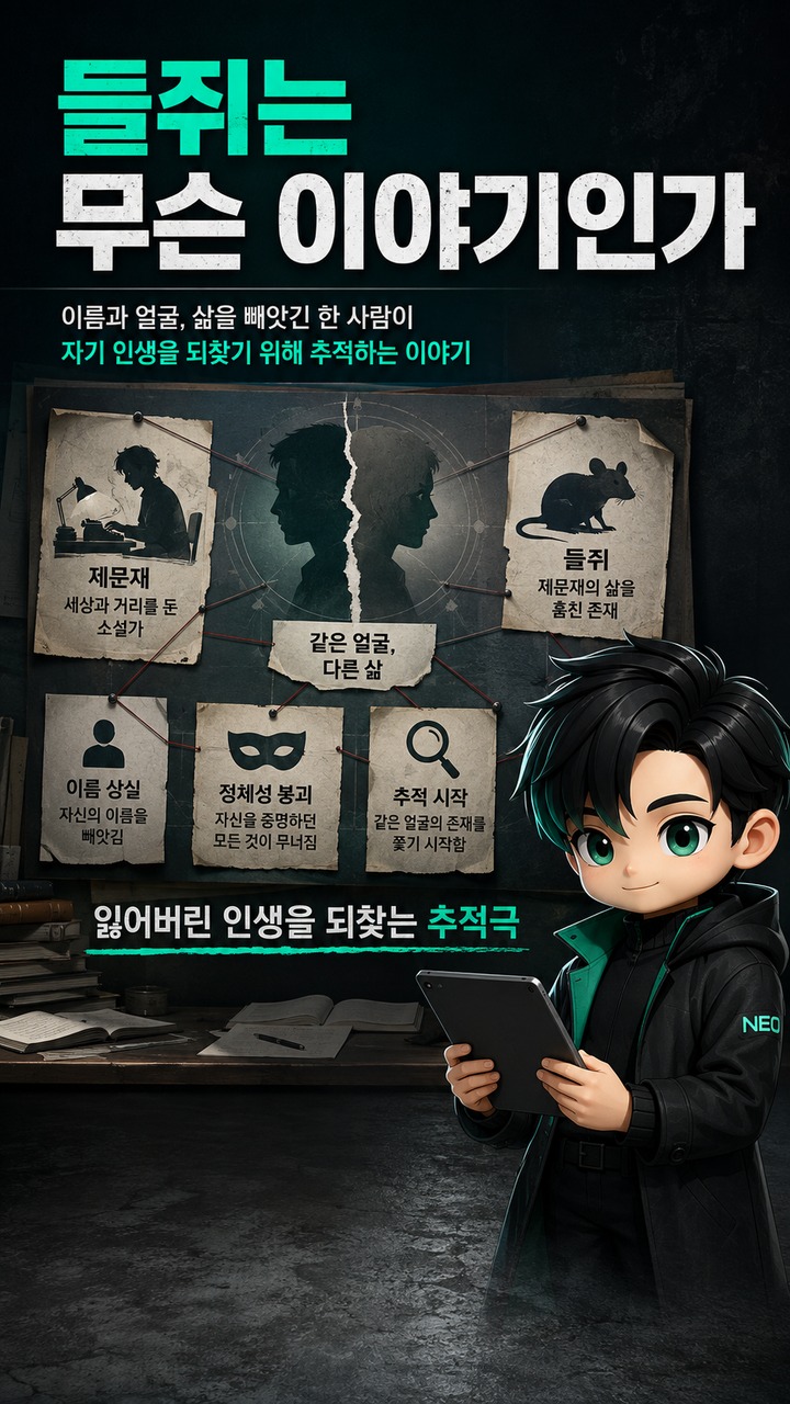 들쥐 10부작 공개, 류준열 1인 2역과 웹툰·손톱 먹은 들쥐 설화의 관계 - 들쥐는 무슨 이야기인가 핵심 내용을 정리한 정보형 이미지