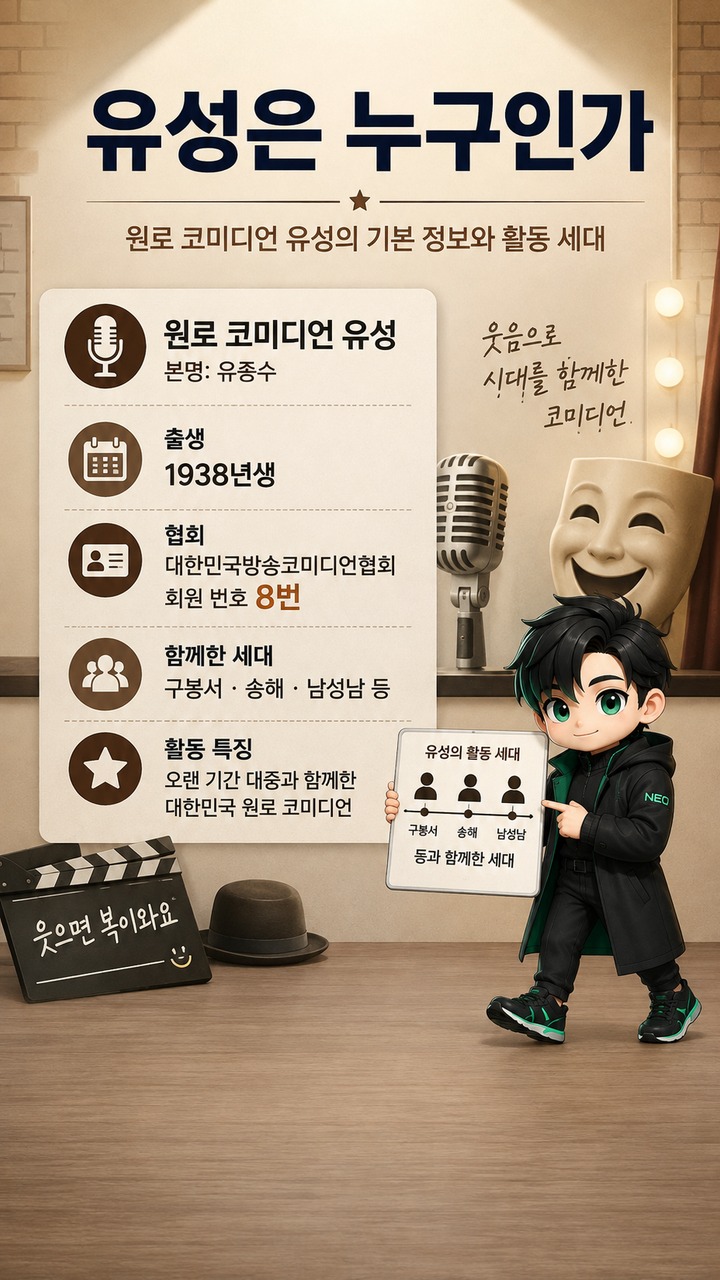 유성 별세, 향년 88세…‘웃으면 복이와요’ 원로 코미디언의 발인 일정과 활동 기록 - 유성은 누구인가 핵심 내용을 정리한 정보형 이미지