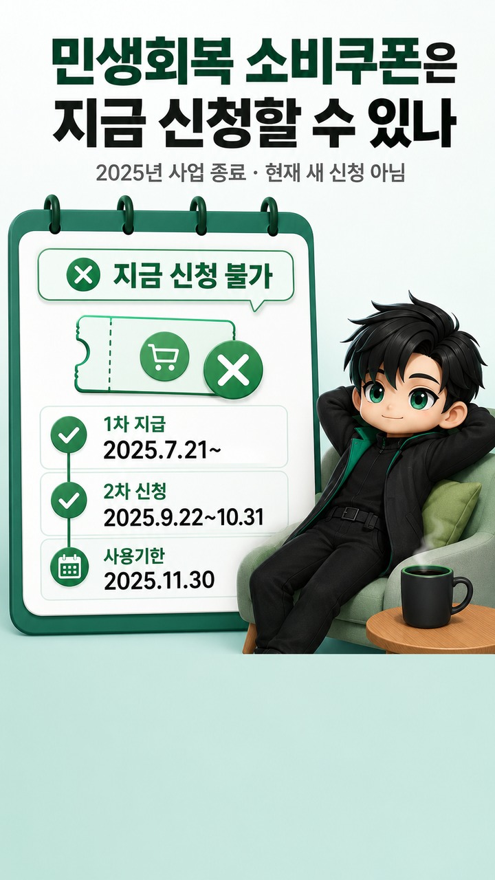 민생회복 소비쿠폰 2026년 확인 결과, 13.52조원 지급액 중 43.3%가 순매출 증가로 연결 - 민생회복 소비쿠폰은 지금 신청할 수 있나 핵심 내용을 정리한 정보형 이미지