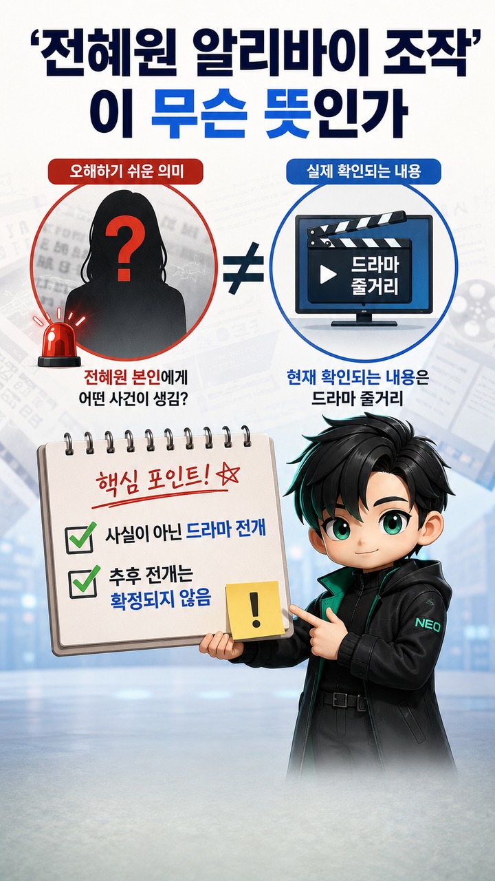 전혜원 알리바이 조작, 실제 사건 아닌 ‘욕망의 덫’ 19회 고은설이 찾아낸 단서 - ‘전혜원 알리바이 조작’이 무슨 뜻인가 핵심 내용을 정리한 정보형 이미지