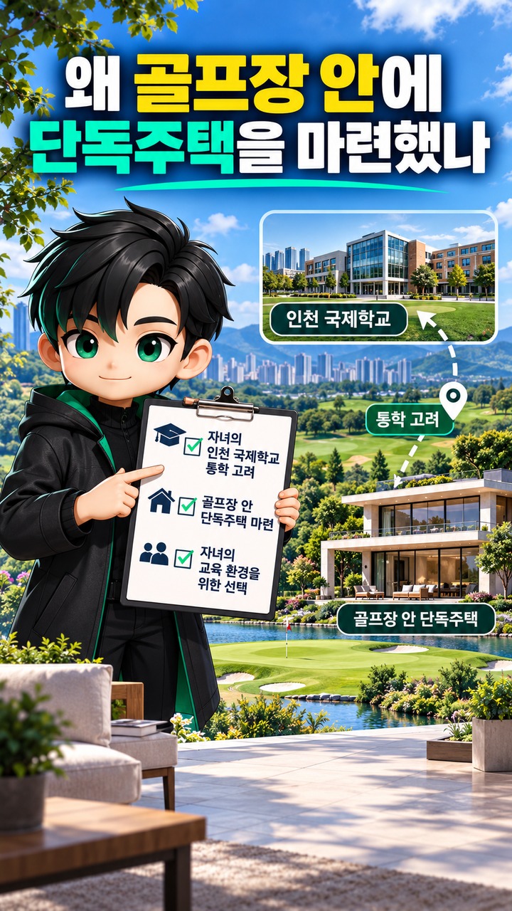 정준호 골프장 리조트 주택, 미우새에서 다시 공개된 송도 세컨하우스와 확인된 사실 - 왜 골프장 안에 단독주택을 마련했나 핵심 내용을 정리한 정보형 이미지