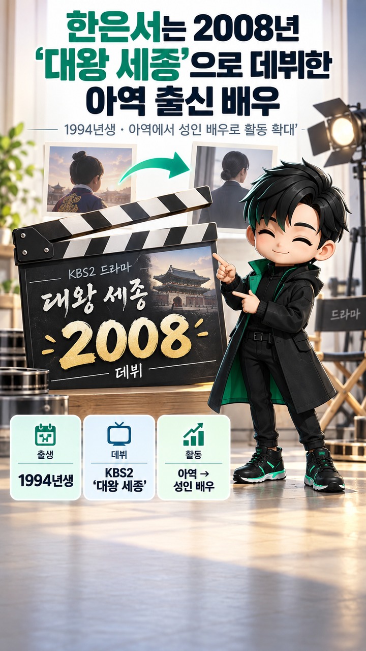 한은서 누구? ‘대왕 세종’ 아역 데뷔부터 박사과정·런던 유학까지 - 한은서는 2008년 ‘대왕 세종’으로 데뷔한 아역 출신 배우 핵심 내용을 정리한 정보형 이미지