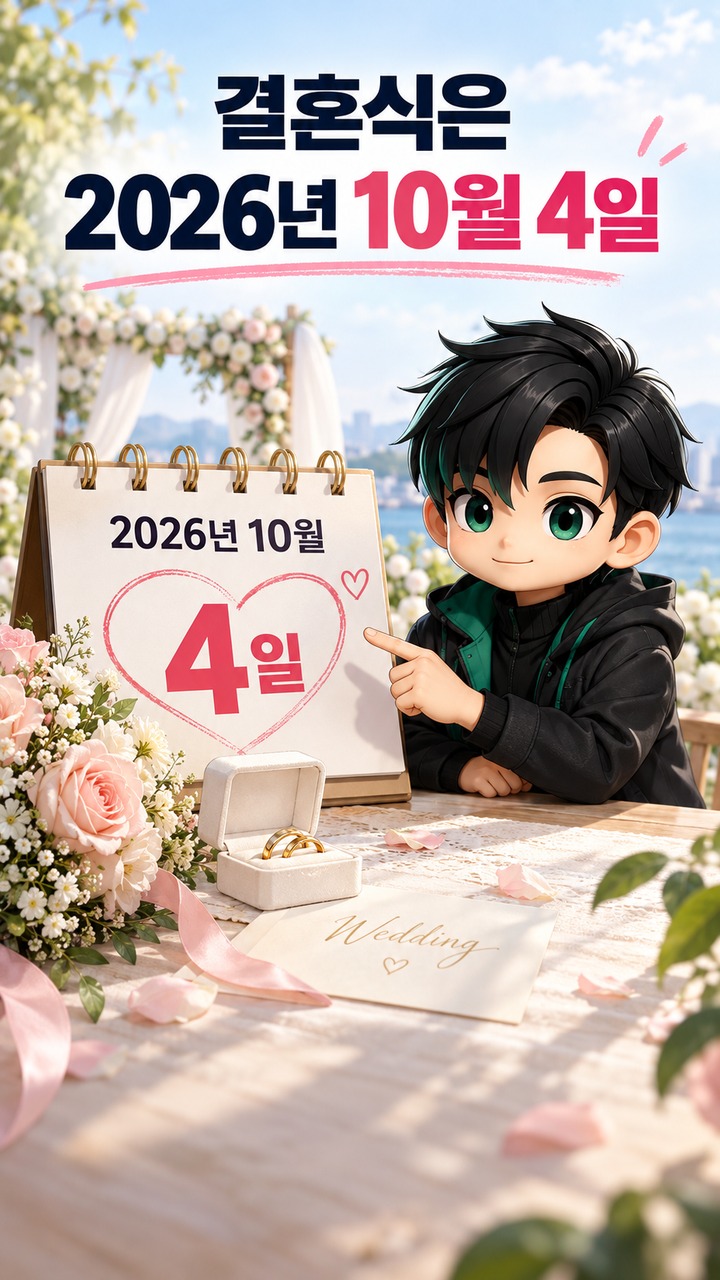 원현준 이수진 10월 4일 결혼, 두 배우가 직접 알린 내용은 - 결혼식은 2026년 10월 4일 핵심 내용을 정리한 정보형 이미지