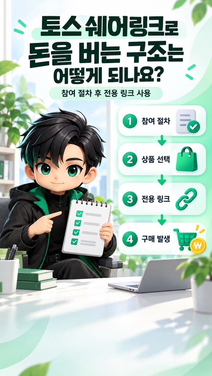 토스 쉐어링크 수익내는 방법# 토스 쉐어링크 수익내는 방법, 링크만 뿌리지 말고 구매 질문부터 해결하세요 - 토스 쉐어링크로 돈을 버는 구조는 어떻게 되나요? 핵심 내용을 정리한 정보형 이미지