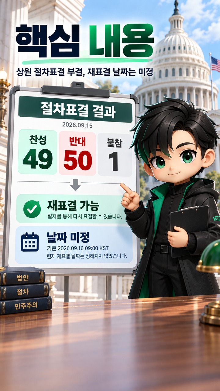 클래리티 법안 부결됐는데 끝난 건가? 재표결 가능성과 다음 절차# 클래리티 법안 부결됐는데 끝난 건가? 재표결 가능성과 다음 절차 - 핵심 내용 핵심 내용을 정리한 정보형 이미지