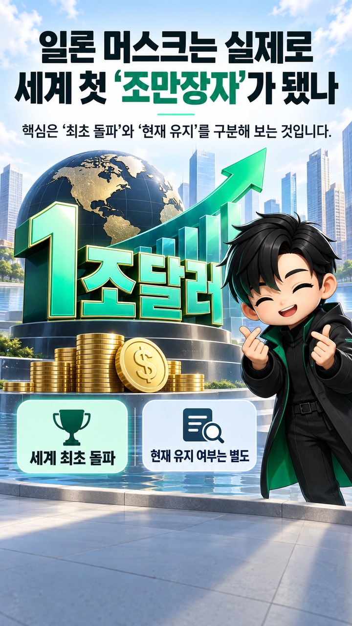 스페이스X는 이미 나스닥 상장 완료…머스크 ‘조만장자’도 현실이 됐다 - 일론 머스크는 실제로 세계 첫 ‘조만장자’가 됐나 핵심 내용을 정리한 정보형 이미지