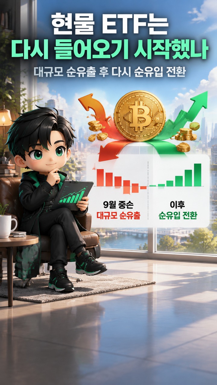 비트코인 불장 오나, 8만 달러 회복 뒤 확인할 세 가지 신호 비트코인 불장 오나, 8만 달러 회복 뒤 확인할 세 가지 신호 - 현물 ETF는 다시 들어오기 시작했나 핵심 내용을 정리한 정보형 이미지
