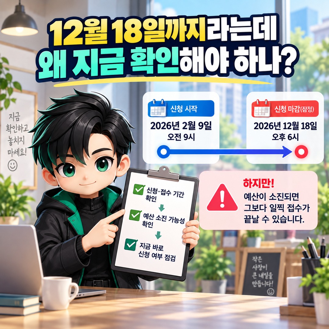 소상공인 경영안정 바우처 25만원, 10월에도 신청 가능한 조건과 확인 순서 - 12월 18일까지라는데 왜 지금 확인해야 하나 핵심 내용을 정리한 정보형 이미지