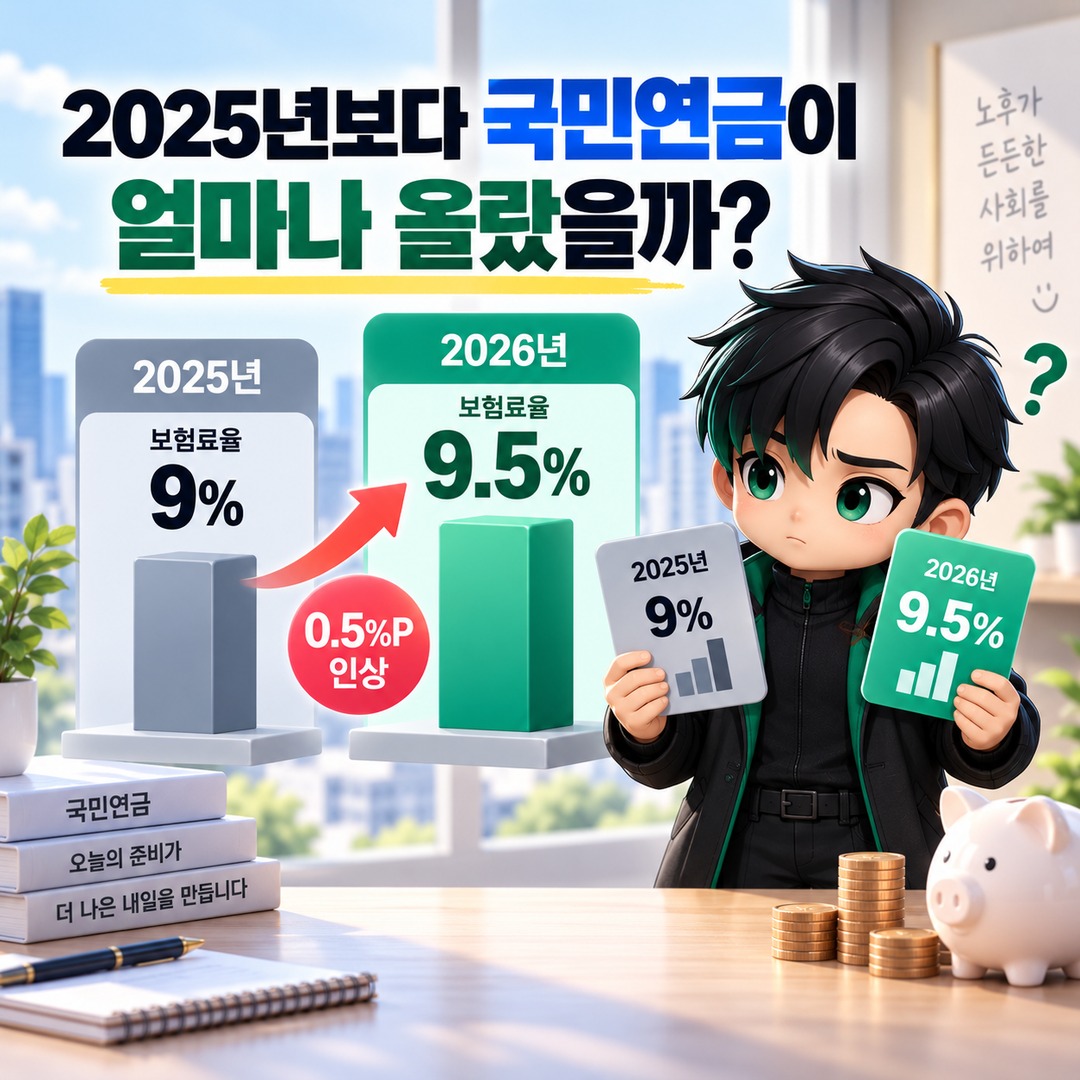 2026 National Pension contributions on a monthly salary of KRW 3,000,000: Why employees pay KRW 142,500 and individually insured members pay KRW 285,000 — how much have contributio