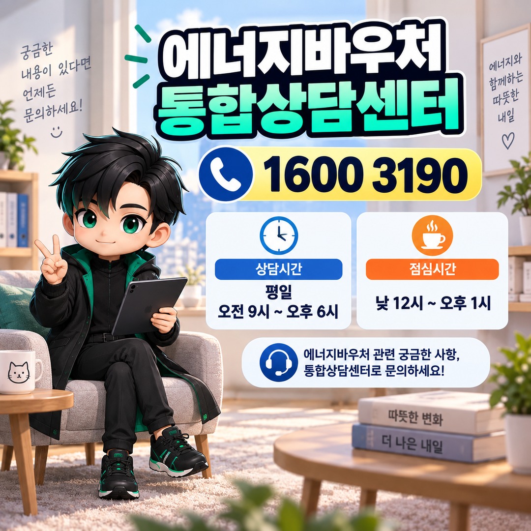 2026 에너지바우처 잔액조회 어디서 할까? 복지로 확인 방법과 난방비 차감 내역 보는 법 - 에너지바우처 통합상담센터: 1600 3190 핵심 내용을 정리한 정보형 이미지