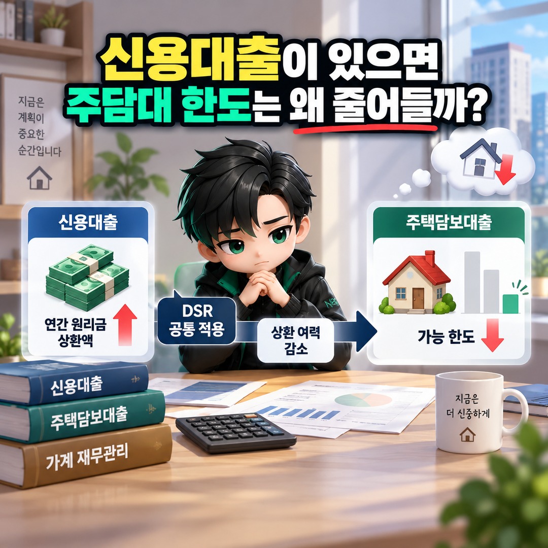 2026 mortgage loan limit on an annual salary of KRW 50,000,000: How much does an existing personal loan change it? Stress DSR calculation guide - Why does an existing personal loan
