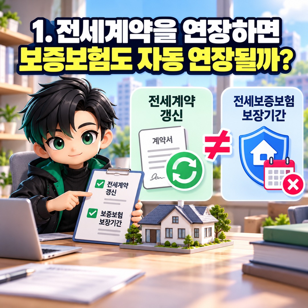 HUG Jeonse Deposit Guarantee Insurance Renewal Deadline: How Long Before or After Lease Expiration Can You Apply? - 1. Does guarantee insurance automatically renew when a jeonse le