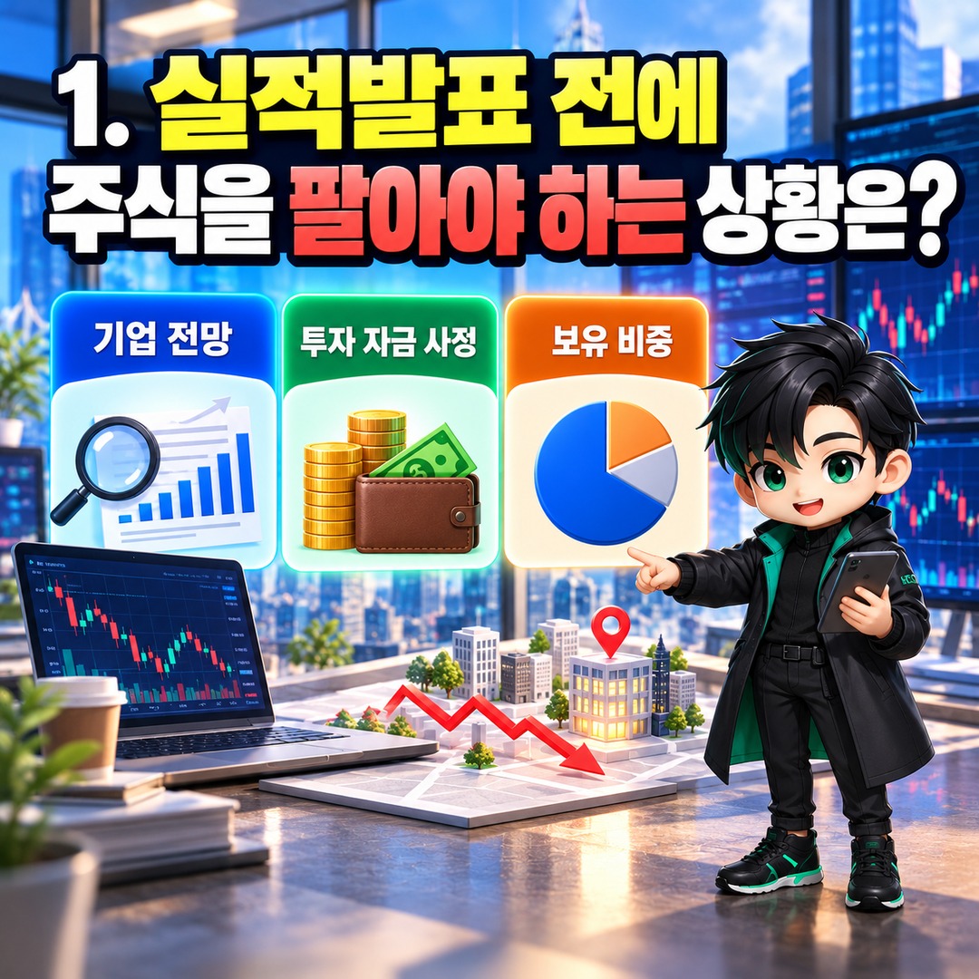 Should You Sell U.S. Stocks Before Earnings? 3 Criteria for Holding, Partially Selling, or Cutting Losses - 1. When Should You Sell Stocks Before an Earnings Announcement? Informat