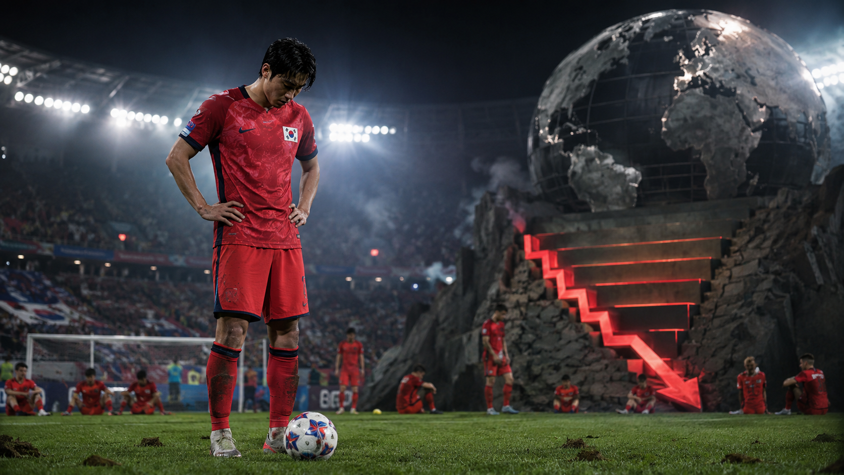 한국 FIFA 랭킹 32위, 월드컵 뒤 7계단 떨어진 이유 대표 썸네일