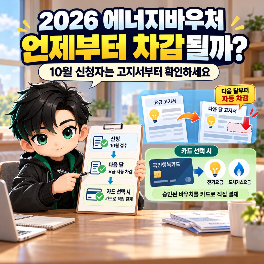 2026 Energy Voucher: When Does the Deduction Start After Applying? October Applicants Should Check Their Bill First - Key Information Thumbnail