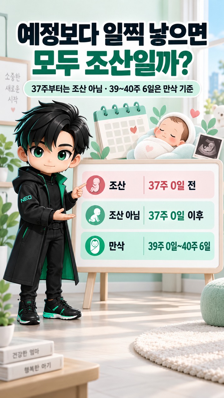 출산 예정일보다 일찍 낳으면 조산일까? 37주·39주 기준이 다른 이유# 출산 예정일보다 일찍 낳으면 조산일까? 37주·39주 기준이 다른 이유