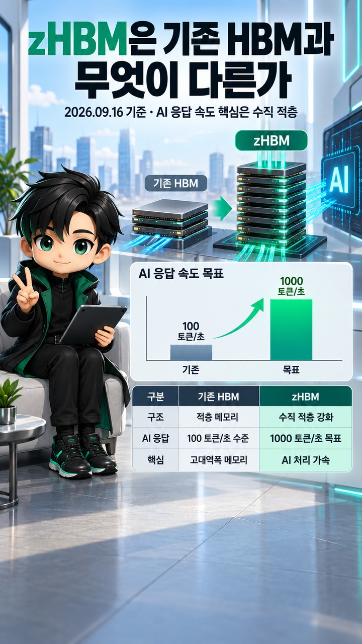 zHBM은 기존 HBM과 무엇이 다른가