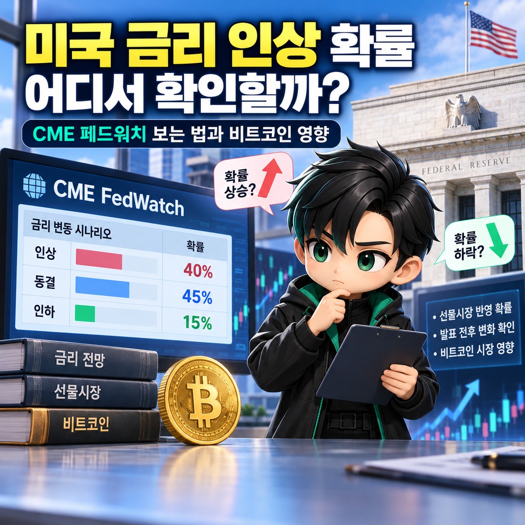 Where Can You Check the Probability of a US Interest Rate Hike? How to Use CME FedWatch and Understand Its Impact on Bitcoin - Informational thumbnail summarizing the key points