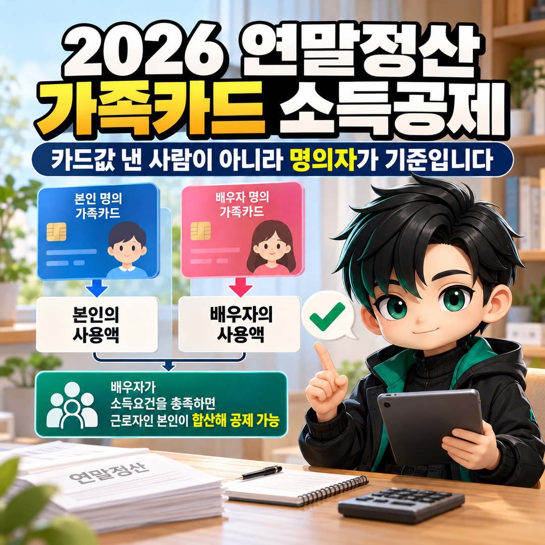 2026 Year-End Tax Settlement: Family Card Income Deductions Are Based on the Cardholder, Not the Person Who Pays the Bill